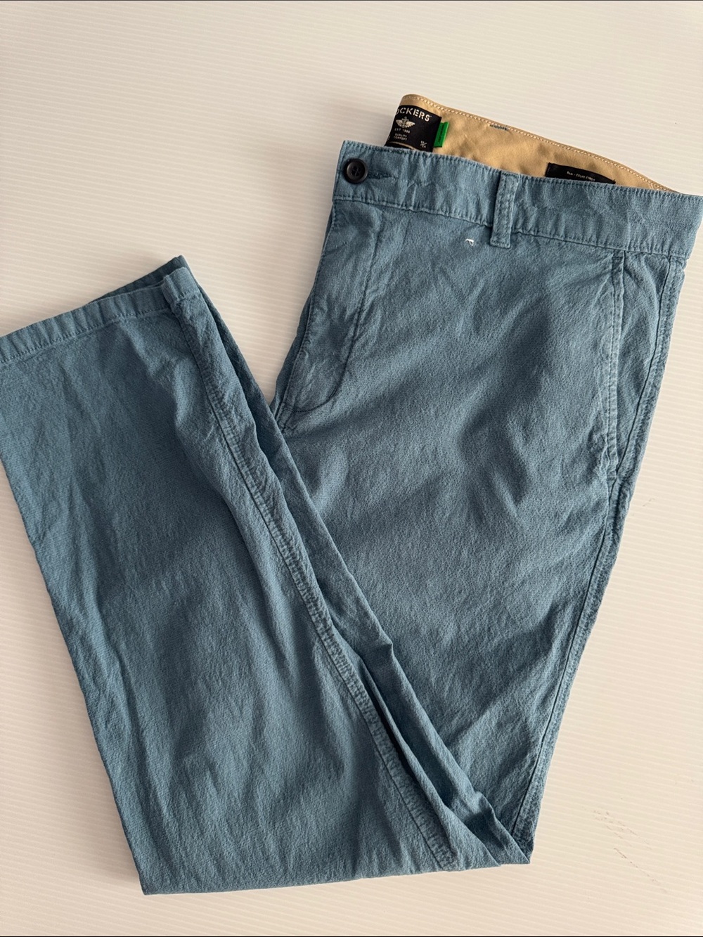 Dockers Men's Light Blue Chino Pants
